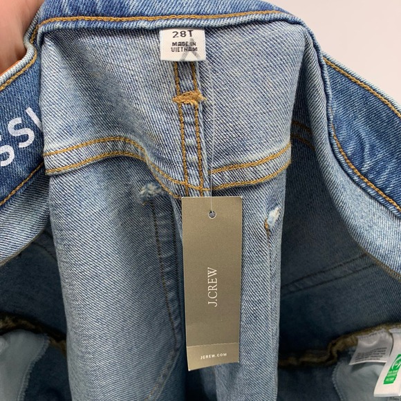 Re-Imagined By J.Crew Classic Straight Jeans Womens Size 28T - Picture 10 of 14